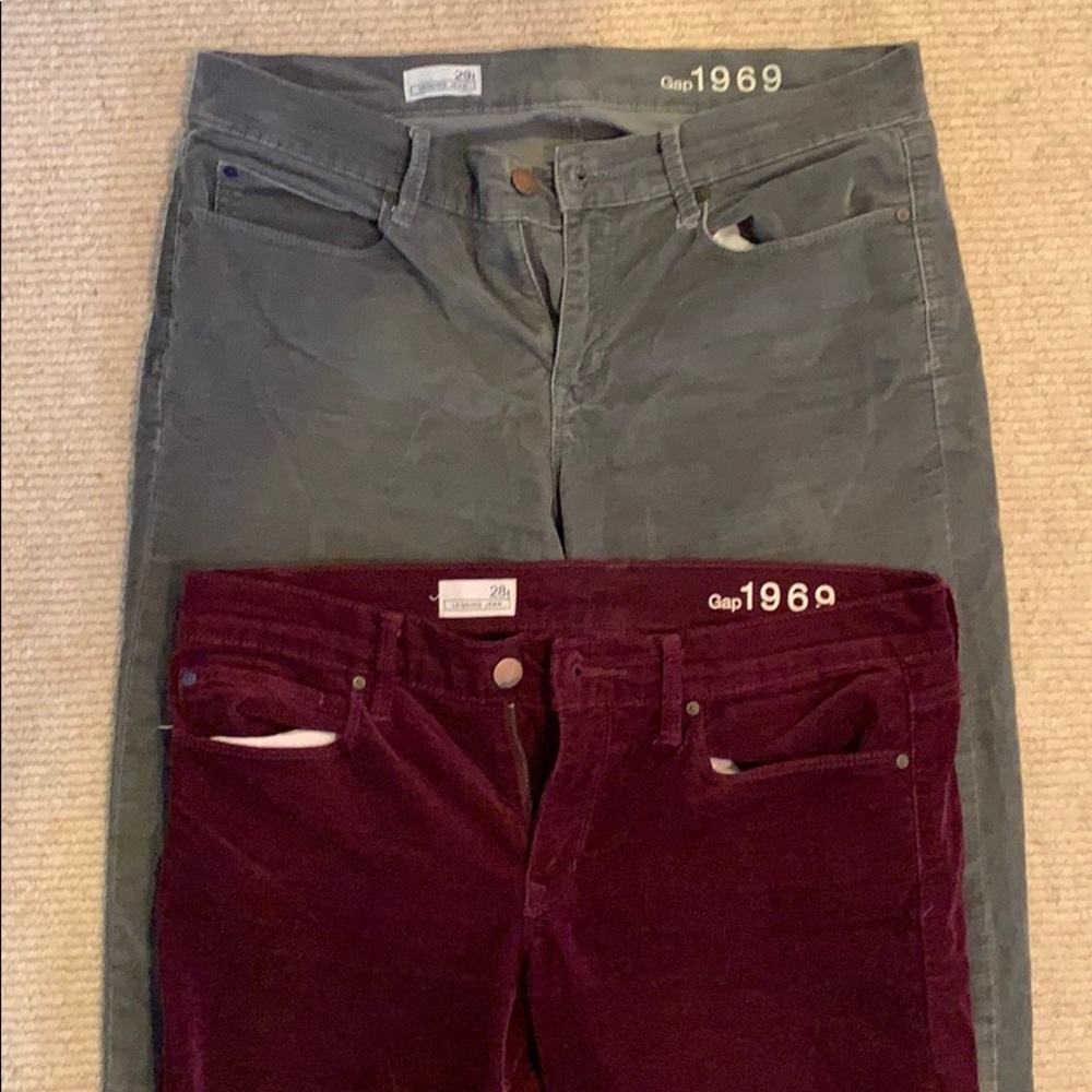 bundle of 2 jean leggings